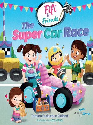 cover image of The Super Car Race